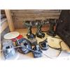 Image 1 : Cordless Drills (3) W/ Batteries (6) & Batter Chargers (2) All Used