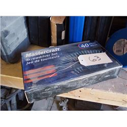 Mastercraft Screwdriver Set, NOS