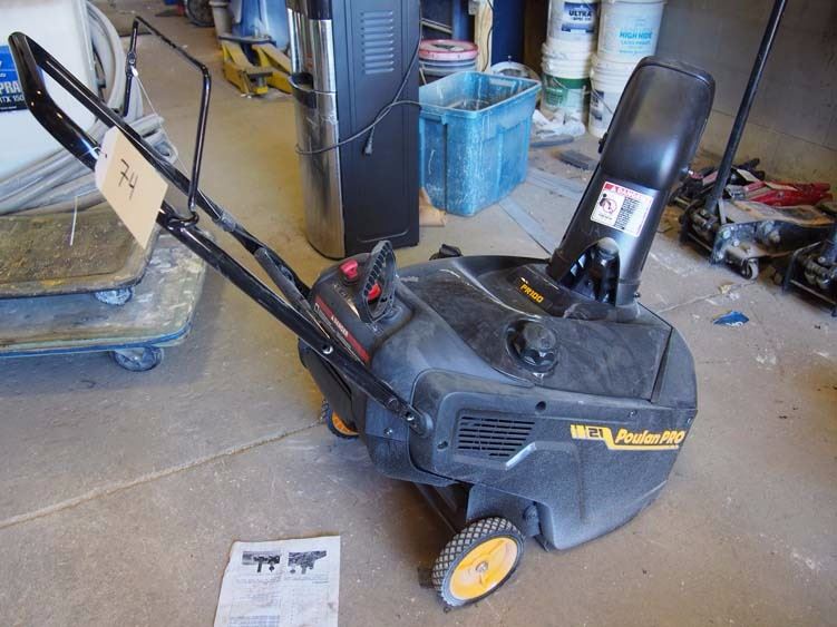 Poulan Pro 21, PR100 Gas Powered, Snow Blower, Works Bodnarus