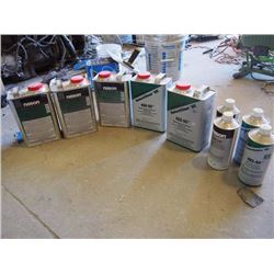 Slow Reducer / Urethane Clearcoat / Activator/ Catalyst, All Used, Mostly Full