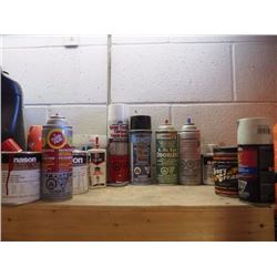 Misc Paints, Grease, Sprays, Various States of Use (13)