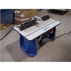 Mastercraft Router Table W/ Router