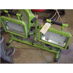 Power Light Florecent Work Light W/ Stand