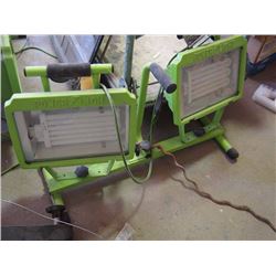 Power Light Florecent Work Light W/ Stand