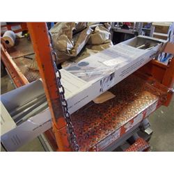 Adjustable Double Curved Shower Rod, Brushed Nickel