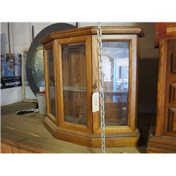 China Cabinat, Oak & Glass