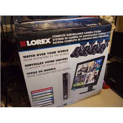 Lorex Complete Surveillance Camera System W/ Four Extra Cameras (19" Monitor included, not monitor s