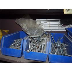 Shelves of Bolts & Other Hardware