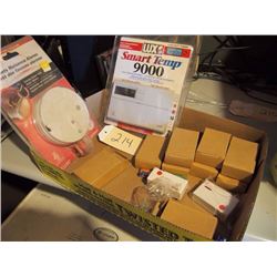Door & Window Alarms (9), Smoke detector, Thermostat