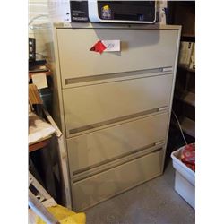 4 Drawer Filing Cabinet 51x36x18