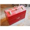 Image 2 : Large Red Metal Craftman Tool Box