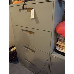 4 Drawer Filing Cabinet 36"x18"x54"