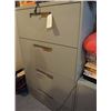 Image 1 : 4 Drawer Filing Cabinet 36"x18"x54"