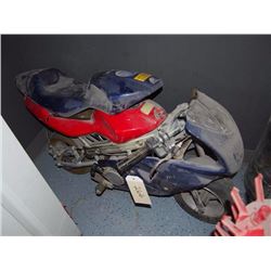 Miniture Motor Bike (pocket rocket) W/ New Frame