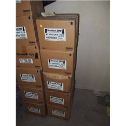 Tremco Tremsil 200 Sealant, Black, 30 Cartridges per Box,  5 Boxes