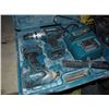 Image 1 : Makita Cordless Drills (2), Charger (1), No Batteries