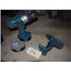 Image 1 : Makita Drill W/ 2 batteries, Extra Drill W/ No Batteries