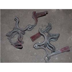 3 Swival Clamps for Scaffolding