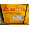 Image 1 : Sikasil Sealant, Boxes of 24, 1 Clear, 2 White