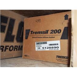 Tremco Tremsil 300, Grey, 30 Cartirdges per Box, 2 Boxes