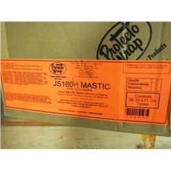Protecto Wrap, JS 160H MASTIC 36 Tubes Per Box, 6 Full Boxes, 2 Half Boxes