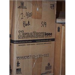 XtraBond 9500 Sealant, Black, 2 Boxes