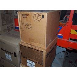 Boxes of Black Tremco Sealant: Proglaze (1) & Tremsil (4)