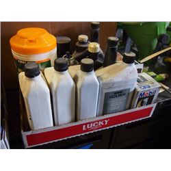 Air Compressor, Pump Oil, Power Steering Oil , Oil filter, etc.