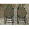 Image 1 : Hilman Rollers 25 Ton Capacity Skates With Locking Pads