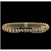 Image 2 : 7.12 ctw Diamond Bracelet - 14KT Yellow Gold