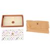 Image 5 : Louis Vuitton White Leather Multi Color Monogram Wallet