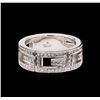 Image 2 : Gucci 0.44 ctw Diamond Ring - 18KT White Gold