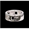 Image 3 : Gucci 0.44 ctw Diamond Ring - 18KT White Gold