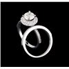 Image 3 : 1.80 ctw Diamond Wedding Ring Set - 14KT White Gold