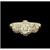 Image 2 : 1.22 ctw Diamond Ring - 14KT Yellow Gold