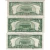 Image 2 : 1934 $5 Silver Certificate Currency Lot of 3