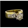 Image 1 : 2.65 ctw Diamond Ring - 18KT Yellow and White Gold