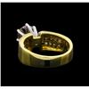 Image 3 : 2.65 ctw Diamond Ring - 18KT Yellow and White Gold