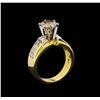 Image 4 : 2.65 ctw Diamond Ring - 18KT Yellow and White Gold
