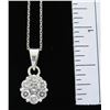 Image 6 : 0.81 ctw Diamond Pendant - 14KT White Gold