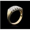 Image 3 : 14KT Yellow Gold 0.64 ctw Diamond Ring