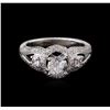 Image 2 : 1.57 ctw Diamond Ring - 14KT White Gold