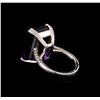 Image 3 : 16.70 ctw Ametrine and Diamond Ring - 14KT White Gold