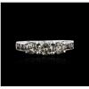 Image 2 : 14KT White Gold 1.38 ctw Diamond Ring