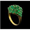 Image 4 : 3.68 ctw Emerald Ring - 14KT Yellow Gold