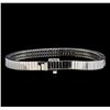 Image 2 : 3.20 ctw Diamond Bracelet - 18KT White Gold