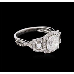 2.94 ctw Diamond Ring - 18KT White Gold