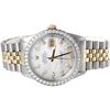 Image 2 : Rolex 14KT Two-Tone 2.00 ctw Diamond DateJust Men's Watch