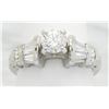 Image 4 : 1.14 ctw Certified Diamond Ring - Platinum
