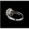 Image 3 : 1.01 ctw Diamond Ring - 14KT White Gold